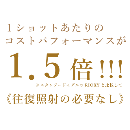 ヴィクトリアは脱毛照射１発0.4円